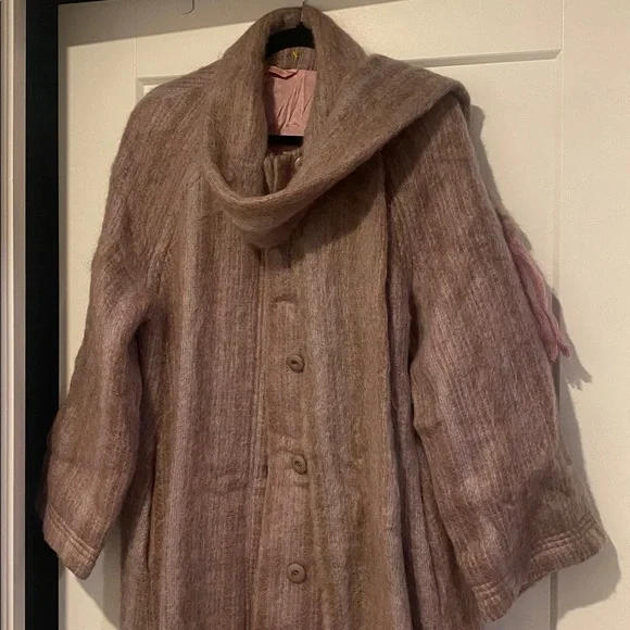 100 PURE NEW WOOL COAT - Picture 6 of 8